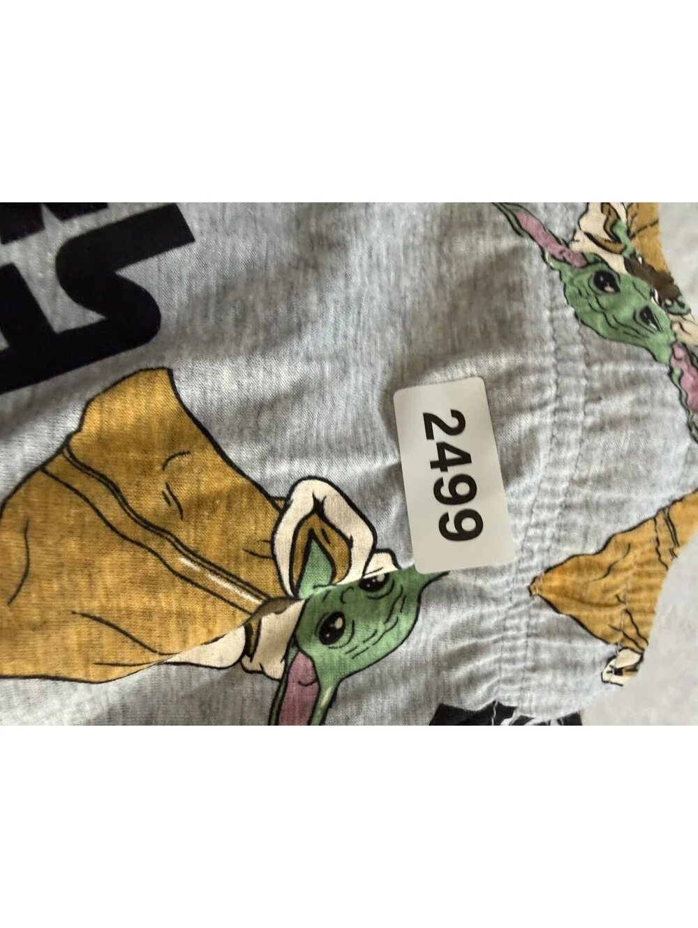 Star Wars Mandalorian Baby Yoda Sleep Pants PJs W/ Pockets Adult Men's M NWT